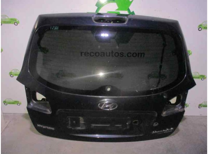 Recambio de porton trasero para hyundai santa fe (bm) 2.2 crdi cat referencia OEM IAM 737002B030 NEGRO 5 PUERTAS