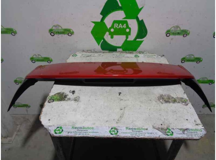 Recambio de aleron trasero para renault megane iv berlina 5p 1.5 dci diesel fap energy referencia OEM IAM 960301054R ROJO 