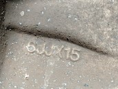 Recambio de llanta para hyundai h 1 2.5 turbodiesel referencia OEM IAM 529104A800 R156JJX15OFFSET33 ALUMINIO 6P