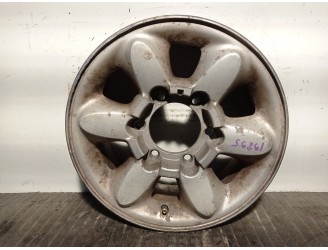 Recambio de llanta para hyundai h 1 2.5 turbodiesel referencia OEM IAM 529104A800 R156JJX15OFFSET33 ALUMINIO 6P