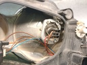 Replacement right headlight for Seat Ibiza (6L1) 1.9 TDI OEM IAM reference 6L1941006A 6L1941006P 