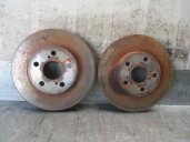 Recambio de disco freno delantero para toyota prius (nhw30) 1.8 16v cat referencia OEM IAM 09B49410 BREMBO