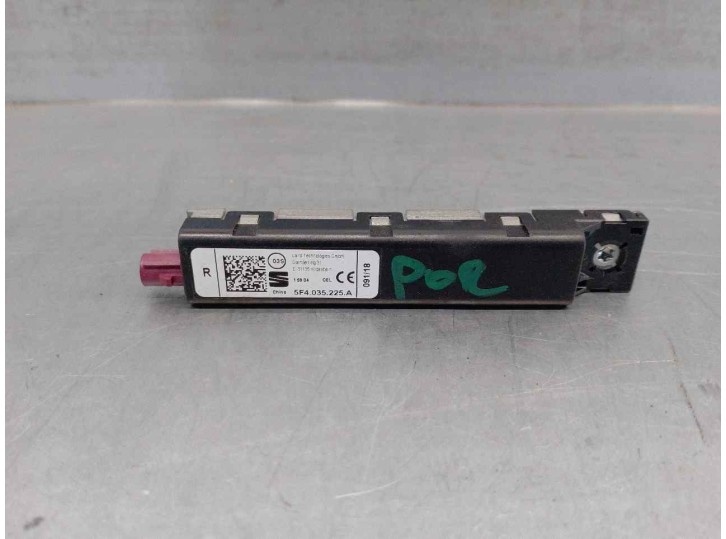 Recambio de antena para seat leon (5f1) 1.4 16v tsi referencia OEM IAM 5FA035225 TRASERA DERECHA 
