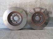 Recambio de disco freno delantero para toyota prius (nhw30) 1.8 16v cat referencia OEM IAM  09B49410 BREMBO