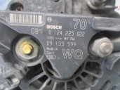 Replacement alternator for Opel Agila 1.2 16V CAT (Z 12 XE / LW4) OEM IAM reference 09133599 0124225022 BOSCH
