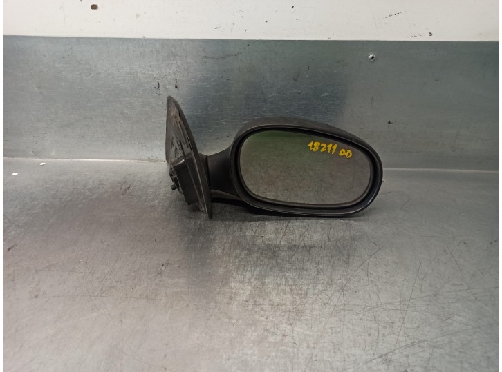 Recambio de retrovisor derecho para daewoo lanos 1.6 cat referencia OEM IAM 015355 MANUAL 5 PUERTAS
