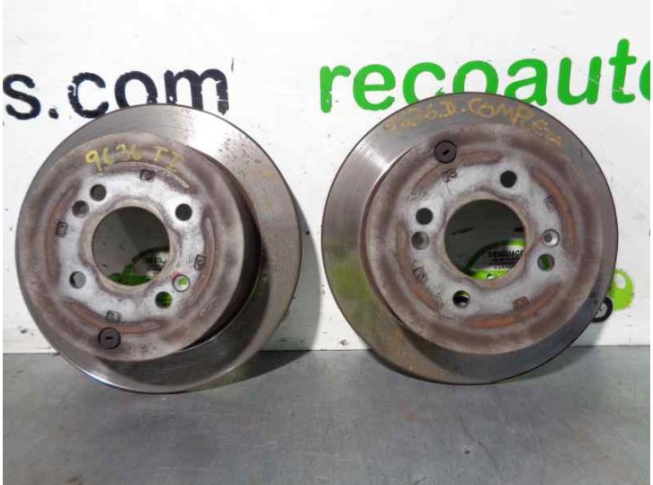 Recambio de disco freno trasero para kia rio ii (jb) 1.5 crdi referencia OEM IAM 