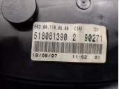 Recambio de cuadro instrumentos para lancia musa (184) 1.3 jtd 16v referencia OEM IAM 518081390  