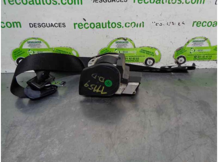 Recambio de cinturon seguridad delantero derecho para ford ka (ccq) 1.3 cat referencia OEM IAM 97KBB61294AE 3 PUERTAS