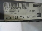 Recambio de radiador agua para seat ibiza (6k1) 1.9 tdi referencia OEM IAM 6K0121253AM 150700070F08 BEHR