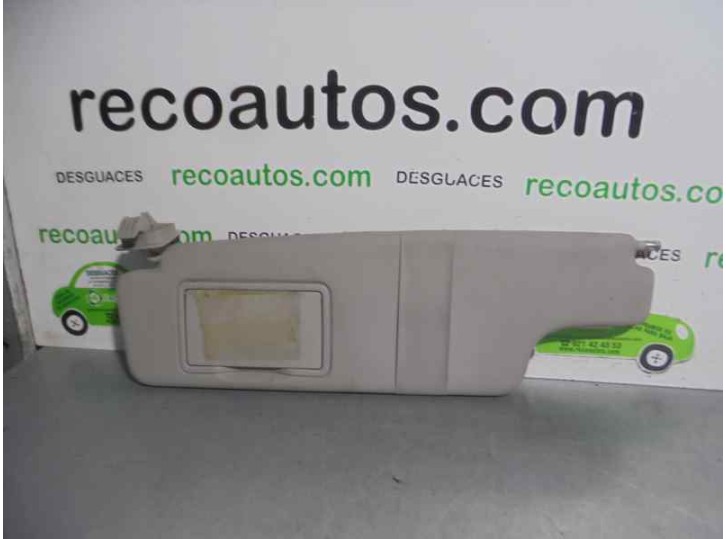 Recambio de parasol izquierdo para renault vel satis (bj0) 3.0 v6 dci turbodiesel cat referencia OEM IAM 8200016554  