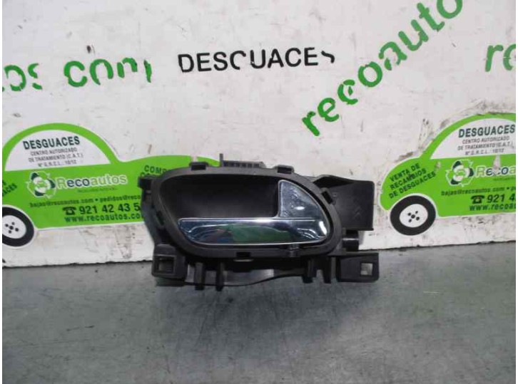 Recambio de maneta interior trasera derecha para peugeot 207 sw sport referencia OEM IAM 96555516VD  