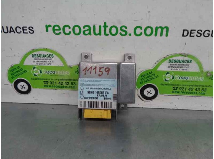 Recambio de centralita airbag para ford ka (ccq) 1.3 cat referencia OEM IAM 98KG14B056EA 