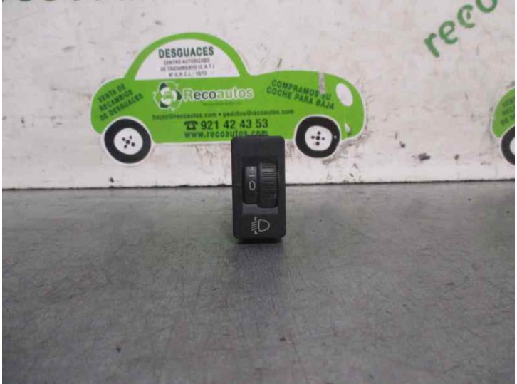Replacement dashboard light switch for Peugeot 207 SW Sport OEM IAM reference 96384422XT 