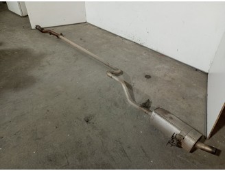 Recambio de tubo escape trasero para citroën c3 i (fc_, fn_) 1.4 hdi referencia OEM IAM PSA4222 1726XQ 