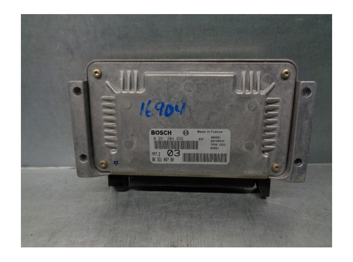 Recambio de centralita motor uce para citroën xsara berlina 1.6 referencia OEM IAM 9633184780 0261204939 BOSCH