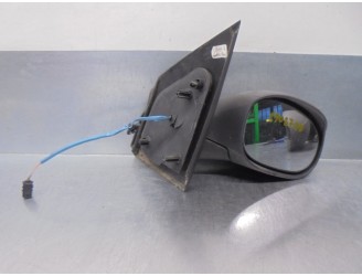 Replacement right mirror for Citroën C2 1.4 OEM IAM reference 8149ZQ 3 PINS BLACK 3 DOORS