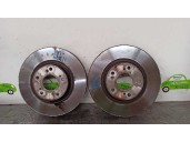 Replacement front brake disc for Honda Accord Saloon (CL/CN) 2.2 CTDi OEM IAM reference 