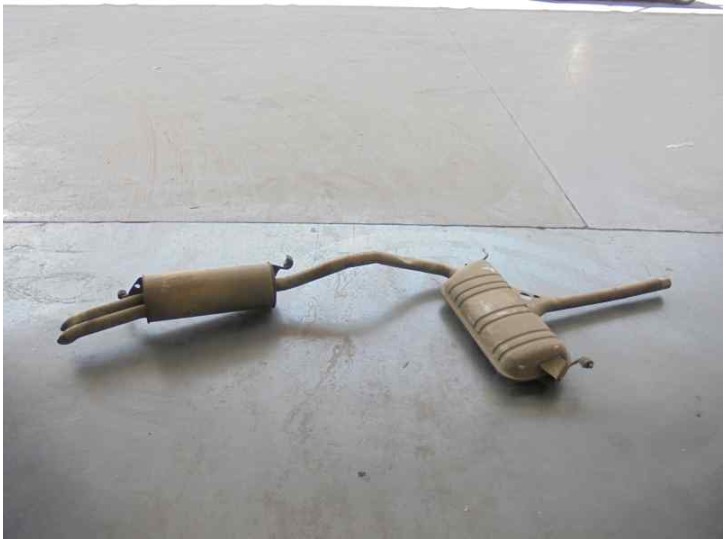 Recambio de tubo escape completo para audi a6 berlina (4b2) 2.5 v6 24v tdi referencia OEM IAM 4B0253611AQ 8D0253411T CESTA 4