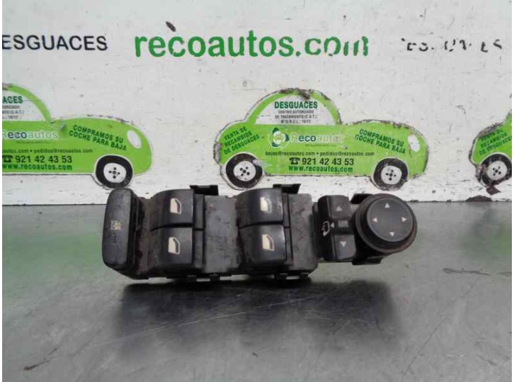 Recambio de mando elevalunas delantero izquierdo para peugeot 407 2.2 cat referencia OEM IAM 96468704XT 