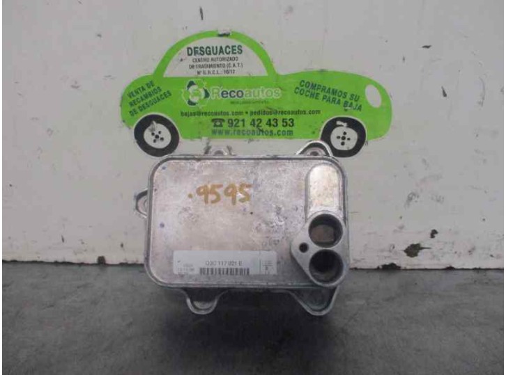 Recambio de enfriador aceite motor para volkswagen jetta (1k2) 1.4 16v tsi referencia OEM IAM 03C117021E 