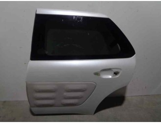 Recambio de puerta trasera izquierda para citroën c4 cactus 1.6 e-hdi fap referencia OEM IAM 9801219180 BLANCO METALZADO 5 PUERT