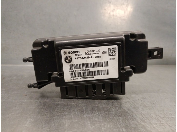 Recambio de centralita airbag para bmw 1 (f20) 116 d referencia OEM IAM 65779296494 0285011730 BOSCH