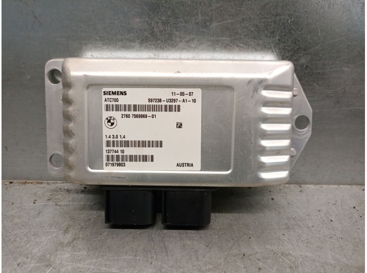 Recambio de centralita cambio automatico para bmw x5 (e70) 3.0 turbodiesel cat referencia OEM IAM 27607569969 S97238U3297 SIEME