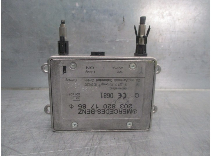 Recambio de amplificador para mercedes-benz clase e (w210) familiar 2.8 v6 18v cat referencia OEM IAM 2038201785 