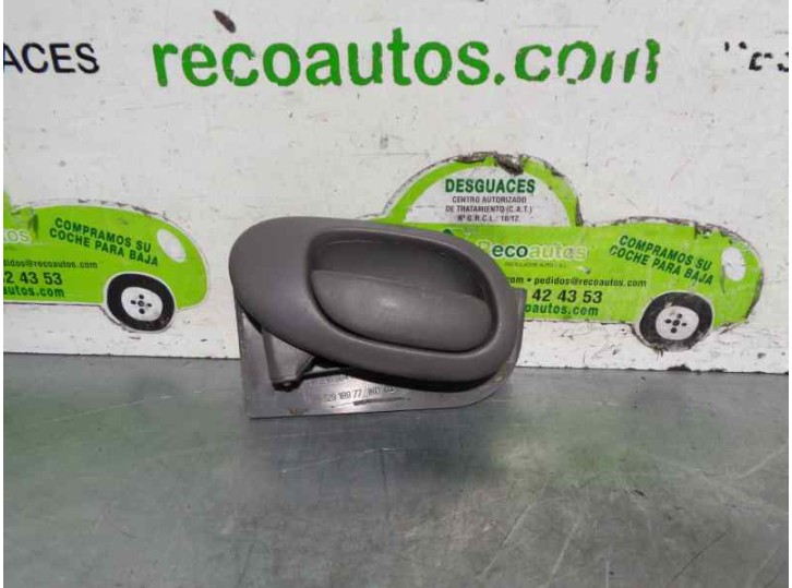 Recambio de maneta interior trasera izquierda para peugeot 206 berlina xr referencia OEM IAM 9632918977  5 PUERTAS