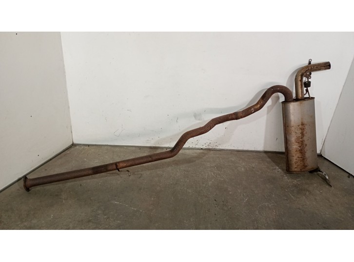 Replacement rear exhaust pipe for Volvo S60 II (134) D4 OEM IAM reference 305992 31372848 