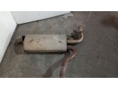Replacement rear exhaust pipe for Volvo S60 II (134) D4 OEM IAM reference 305992 31372848 