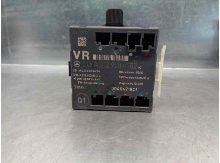 Recambio de centralita cierre para mercedes-benz clase c (w204) berlina 2.2 cdi cat referencia OEM IAM A2048207285 