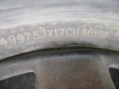 Recambio de llanta para hyundai accent (x3) 1.5 12v cat referencia OEM IAM 5291022660 R135JX13CH46 HIERRO