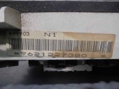 Recambio de cuadro instrumentos para peugeot partner (s1) 1.9 diesel referencia OEM IAM 9621227380  