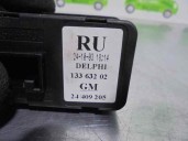 Replacement front left window regulator switch for Opel Corsa C 1.2 16V CAT (Z 12 XE / LW4) OEM IAM reference 24409205 13363