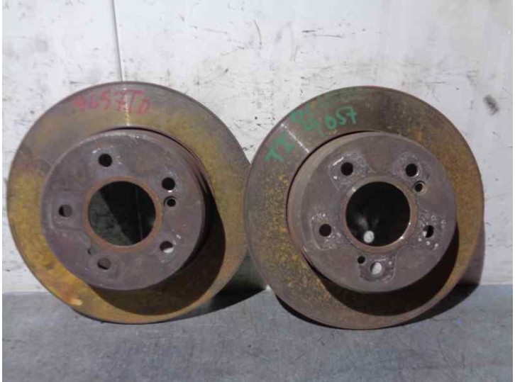 Replacement rear brake disc for Mercedes-Benz C-Class (W203) sedan 2.2 CDI CAT OEM IAM reference 