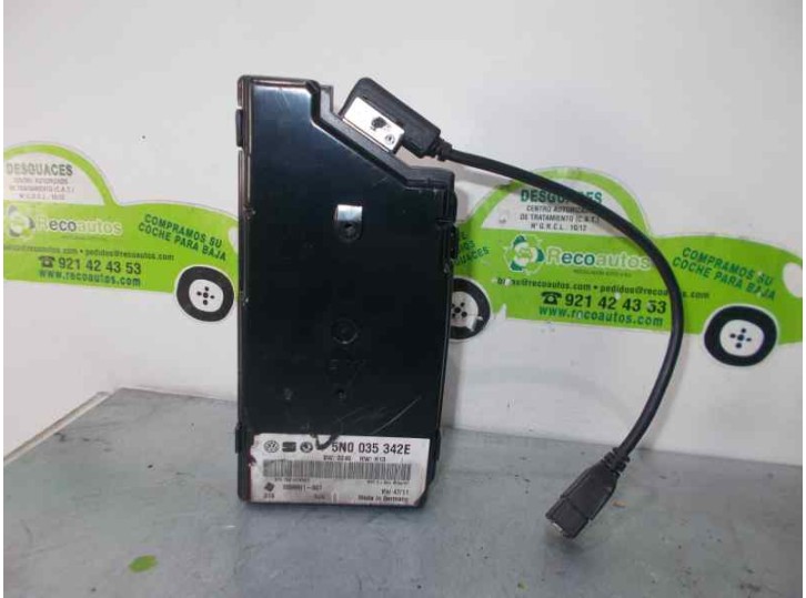 Recambio de modulo electronico para volkswagen golf vi (5k1) 2.0 tdi dpf referencia OEM IAM 5N0035342E  