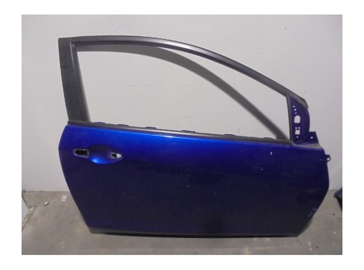Recambio de puerta delantera derecha para mazda 2 lim. (de) 1.3 active (3-ptas.) referencia OEM IAM DJY1-58-02XC AZUL 3 PUERTAS