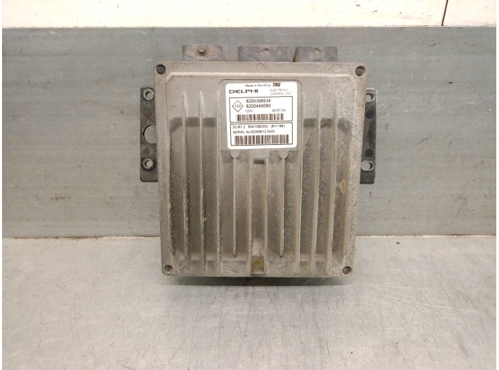 Recambio de centralita motor uce para renault modus 1.5 dci diesel referencia OEM IAM 8200398934  DELPHI