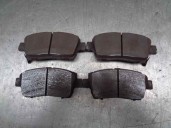 Recambio de pastillas de freno para toyota yaris (ncp1/nlp1/scp1) 1.4 turbodiesel cat referencia OEM IAM 