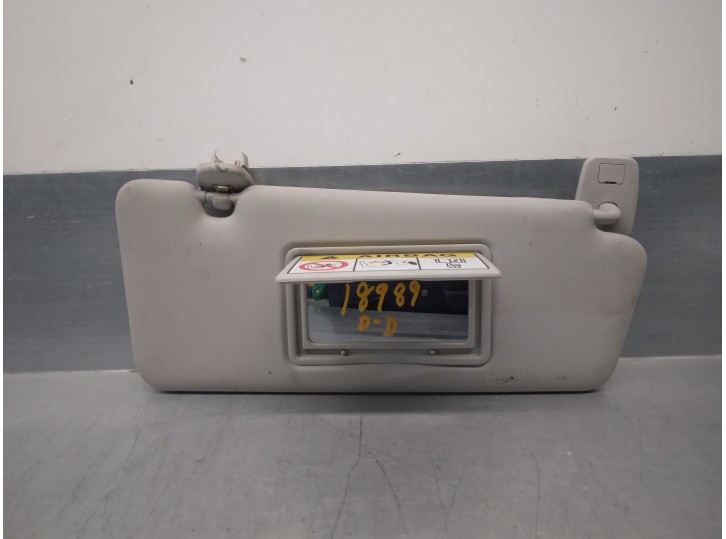 Recambio de parasol derecho para smart forfour 1.0 cat referencia OEM IAM A4538100610  