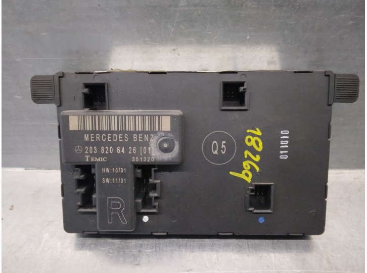 Recambio de centralita cierre para mercedes-benz clase c (w203) berlina 2.2 cdi cat referencia OEM IAM 2038206426 