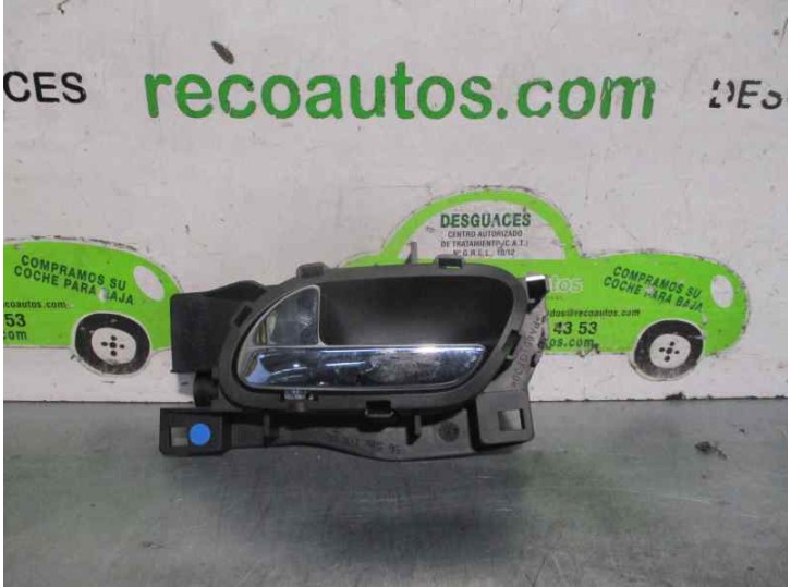 Recambio de maneta interior trasera izquierda para peugeot 407 2.2 referencia OEM IAM 96526178VD 