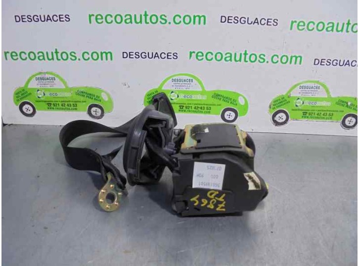 Recambio de cinturon seguridad trasero derecho para audi a4 berlina (b5) 1.8 20v referencia OEM IAM 8D5857805 4 PUERTAS 