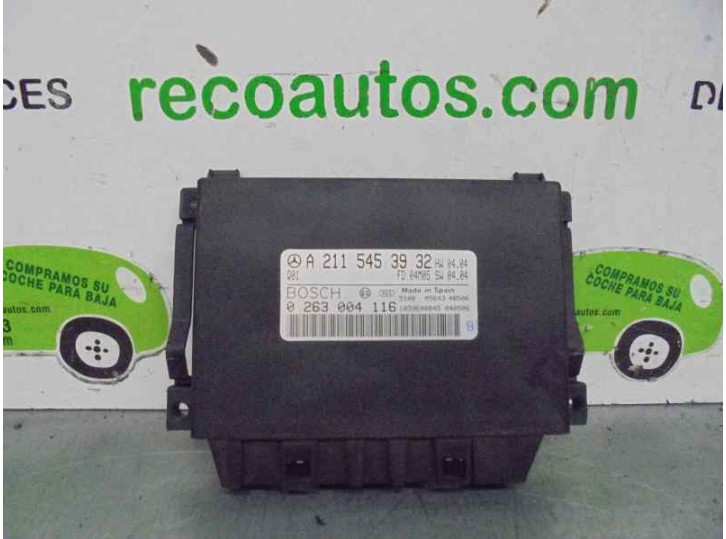 Replacement electronic module for Mercedes-Benz E-Class (W211) saloon 2.7 CDi cat OEM IAM reference A2115453932 0263004116 B