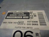 Recambio de centralita motor uce para toyota yaris (ncp1/nlp1/scp1) 1.0 cat referencia OEM IAM 8966152060  