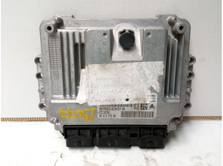 Recambio de centralita motor uce para citroën c4 berlina 1.6 16v hdi referencia OEM IAM 9661377280 