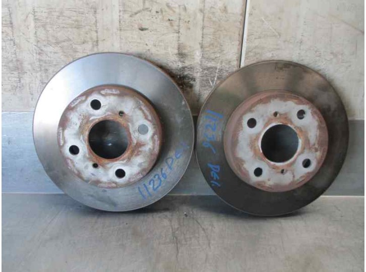 Recambio de disco freno delantero para toyota yaris (ncp1/nlp1/scp1) 1.0 cat referencia OEM IAM 4351252020 