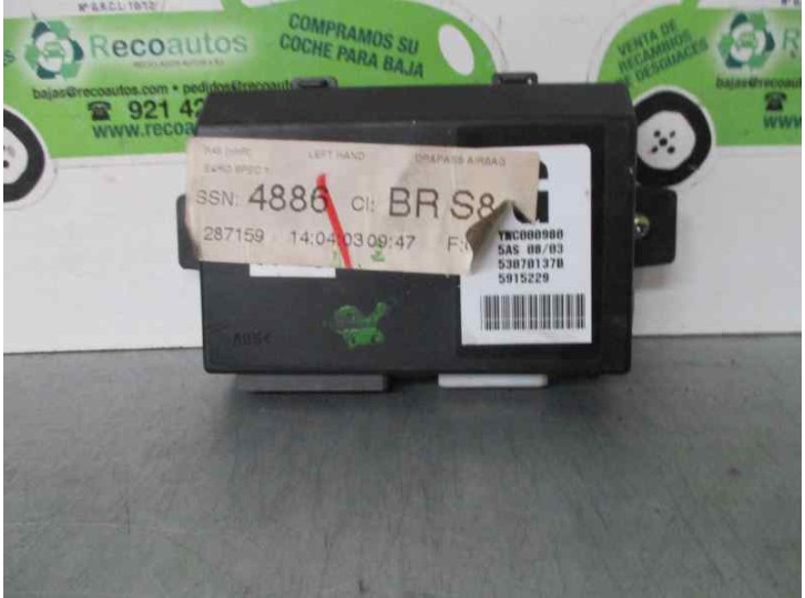Replacement electronic module for MG Series 45 (RT) 1.6 16V CAT OEM IAM reference YWC000980 53070137B 